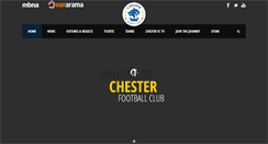 Desktop Screenshot of chesterfc.com
